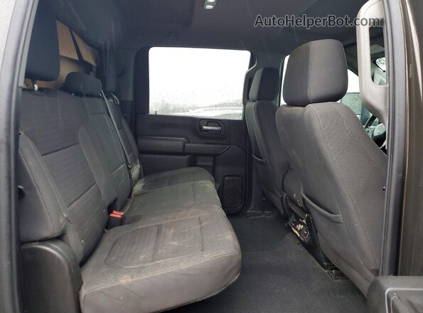1GC4YME77NF230369 2022 CHEVROLET SILVERADO Gray Vista de los asientos traseros