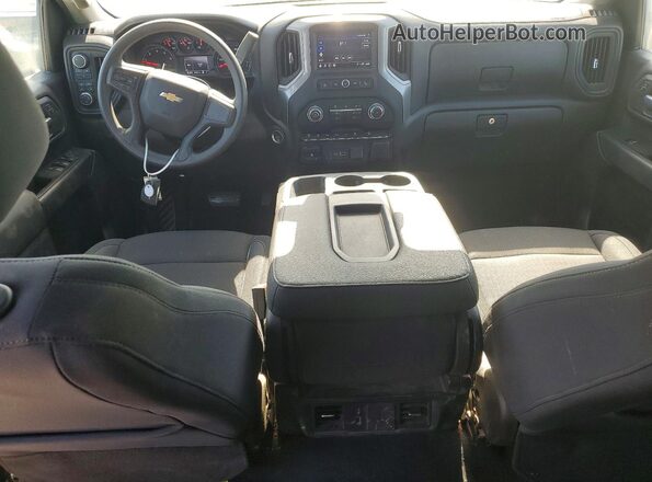 1GC4YMEY4RF180500 2024 CHEVROLET SILVERADO Белый Вид панели приборов