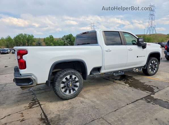 1GC4YNE70MF217063 2021 CHEVROLET SILVERADO White Tył prawy