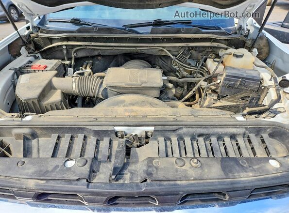 1GC4YNE70MF217063 2021 CHEVROLET SILVERADO White Widok wnętrza z tyłu