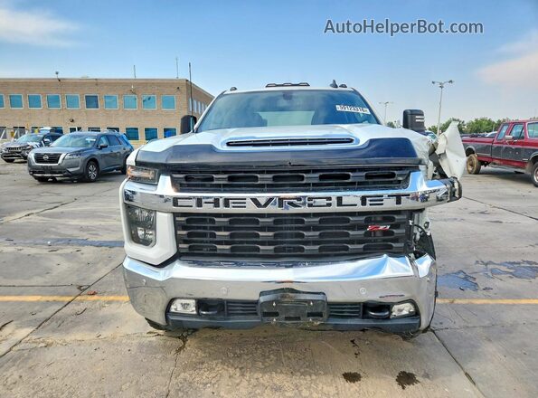 1GC4YNE70MF217063 2021 CHEVROLET SILVERADO White Widok z przodu