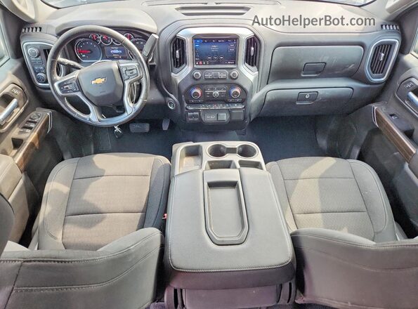1GC4YNE70MF217063 2021 CHEVROLET SILVERADO White Widok deski rozdzielczej