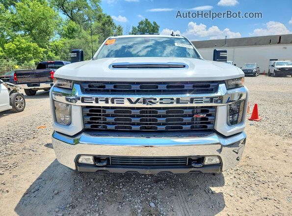 1GC4YNE70NF163586 2022 CHEVROLET SILVERADO White Вид спереду