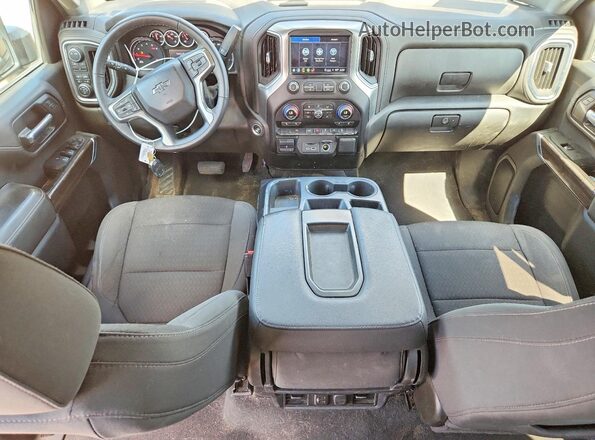 1GC4YNE73NF270003 2022 CHEVROLET SILVERADO Black Dashboard view