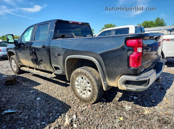 1GC4YNE74NF144345 2022 CHEVROLET SILVERADO Black Trasero izquierdo