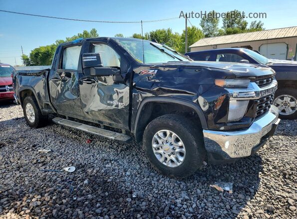 1GC4YNE74NF144345 2022 CHEVROLET SILVERADO Black Delantero derecho