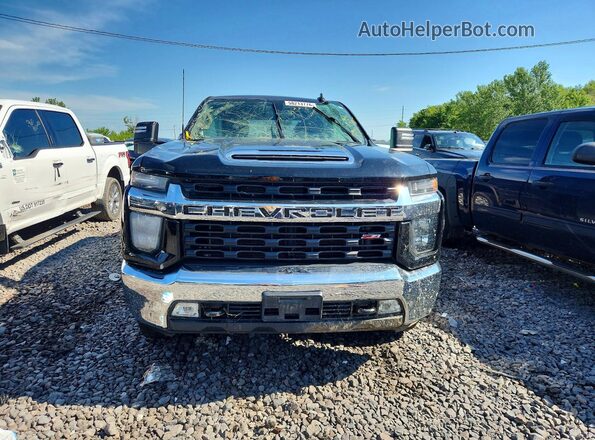1GC4YNE74NF144345 2022 CHEVROLET SILVERADO Black Vista frontal