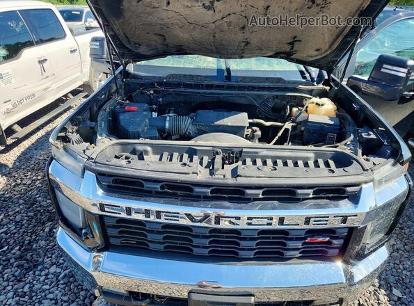 1GC4YNE74NF144345 2022 CHEVROLET SILVERADO Black Vista interior trasera