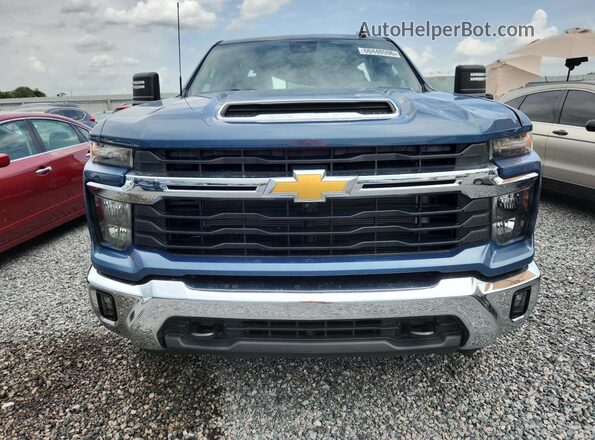 1GC4YNE76RF446225 2024 CHEVROLET SILVERADO Blue წინა ხედი