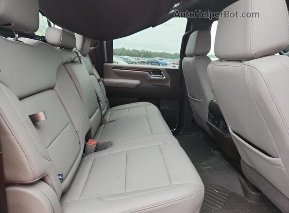 1GC4YNE76RF446225 2024 CHEVROLET SILVERADO Blue უკანა სავარძლების ხედი