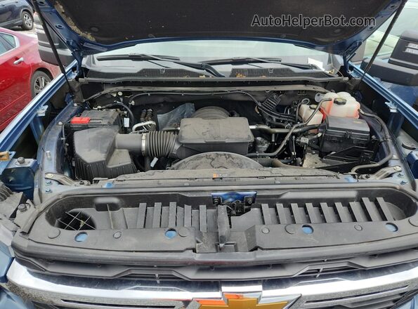 1GC4YNE76RF446225 2024 CHEVROLET SILVERADO Blue უკანა სალონის ხედი