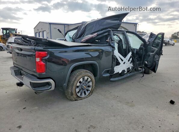 1GC4YNE78NF183164 2022 CHEVROLET SILVERADO Black Trasero derecho