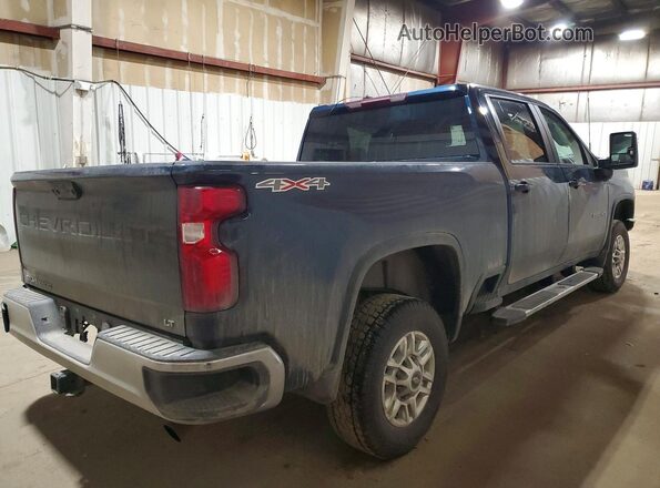 1GC4YNE79MF282591 2021 CHEVROLET SILVERADO Blue Rear right