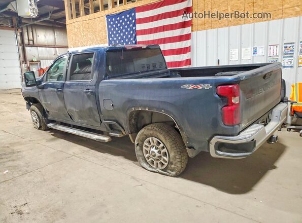 1GC4YNE79MF282591 2021 CHEVROLET SILVERADO Blue Rear left