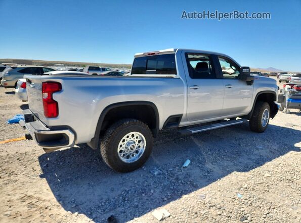 1GC4YNE7XLF330906 2020 CHEVROLET SILVERADO Серебряный Задняя правая четверть