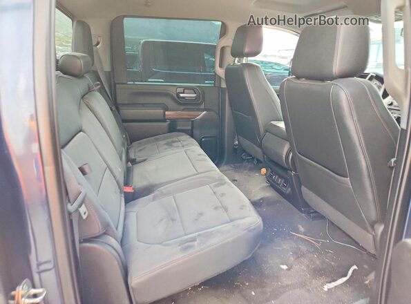 1GC4YNEY9NF216133 2022 CHEVROLET SILVERADO Blue Widok tylnych siedzeń