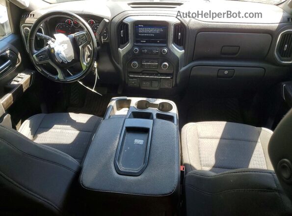 1GC4YNEY9PF180902 2023 CHEVROLET SILVERADO Белый Вид панели приборов
