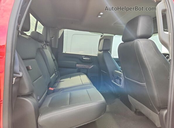 1GC4YPE71LF135093 2020 CHEVROLET SILVERADO Красный Вид задних сидений