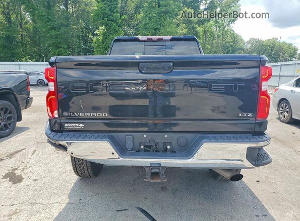1GC4YPE72LF144854 2020 CHEVROLET SILVERADO Black Вид ззаду