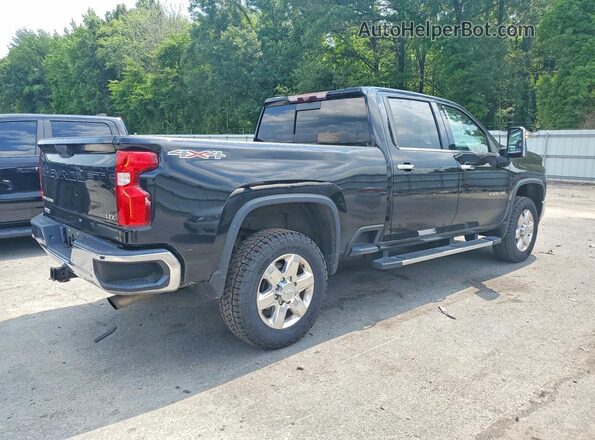 1GC4YPE72LF144854 2020 CHEVROLET SILVERADO Black Задня права чверть