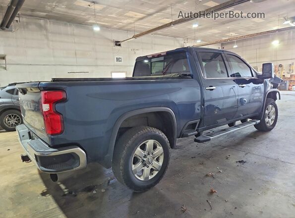 1GC4YPEY0LF143324 2020 CHEVROLET SILVERADO Blue უკანა მარჯვენა