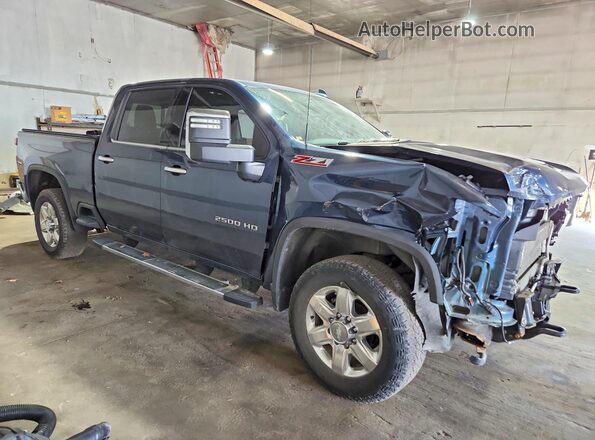 1GC4YPEY0LF143324 2020 CHEVROLET SILVERADO Blue წინა მარჯვენა
