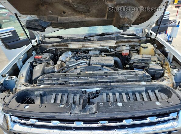 1GC4YPEY1LF292213 2020 CHEVROLET SILVERADO White Vista interior trasera