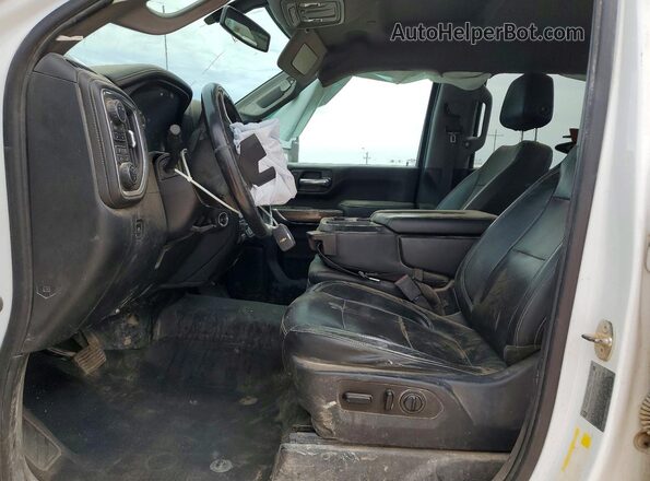 1GC4YPEY9LF270105 2020 CHEVROLET SILVERADO White წინა სალონის ხედი