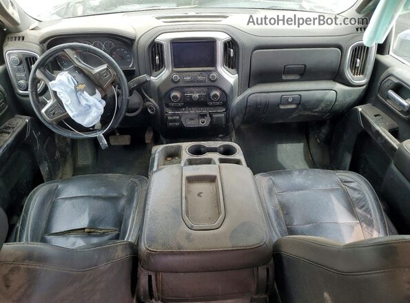 1GC4YPEY9LF270105 2020 CHEVROLET SILVERADO White წინა პანელის ხედი