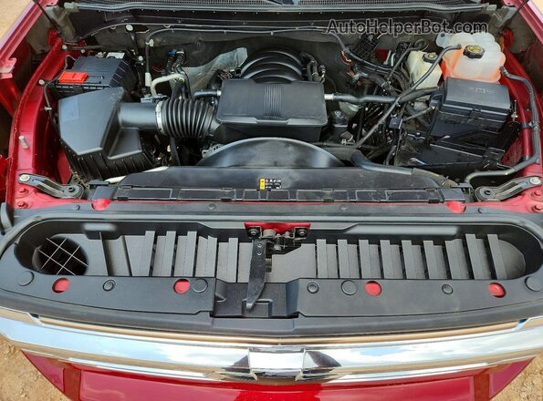 1GC4YRE7XLF135735 2020 CHEVROLET SILVERADO Red Սալոնի հետևի տեսք