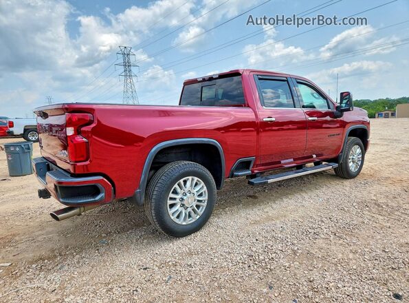 1GC4YRE7XLF135735 2020 CHEVROLET SILVERADO Red Հետևի աջ