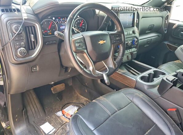 1GC4YREY5PF140372 2023 CHEVROLET SILVERADO Black Dashboard view