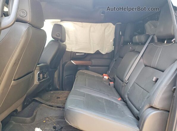 1GC4YREY5PF140372 2023 CHEVROLET SILVERADO Black Rear seats view