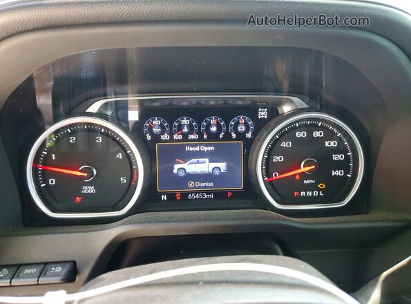 1GC4YREY5PF140372 2023 CHEVROLET SILVERADO Black Instrument cluster view