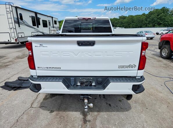 1GC4YREY7LF100899 2020 CHEVROLET SILVERADO White Вид ззаду