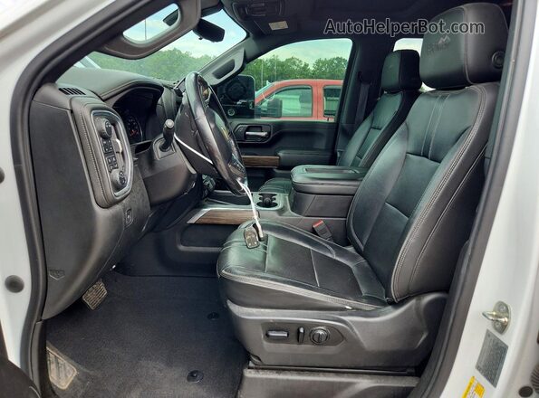 1GC4YREY7LF100899 2020 CHEVROLET SILVERADO White Вид салону спереду