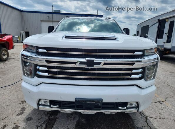 1GC4YREY7LF100899 2020 CHEVROLET SILVERADO White Вид спереду