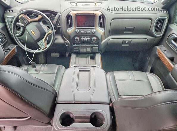 1GC4YREY7LF100899 2020 CHEVROLET SILVERADO White Вид панелі приладів