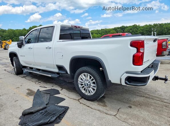 1GC4YREY7LF100899 2020 CHEVROLET SILVERADO White Задня ліва чверть