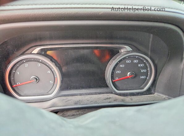 1GC4YREY7LF100899 2020 CHEVROLET SILVERADO White Вид щитка приладів