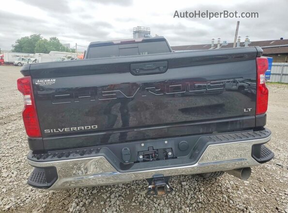 1GC4YTEY6NF209659 2022 CHEVROLET SILVERADO Black Հետևի տեսք