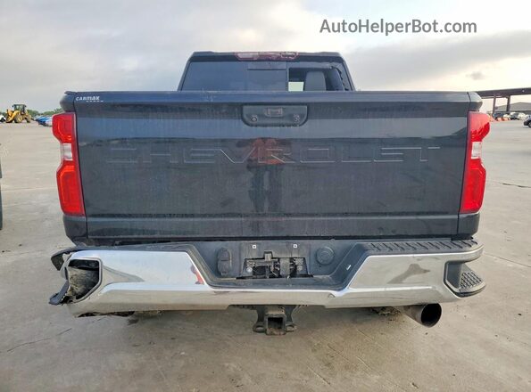 1GC4YUEY1LF289259 2020 CHEVROLET SILVERADO Black Հետևի տեսք
