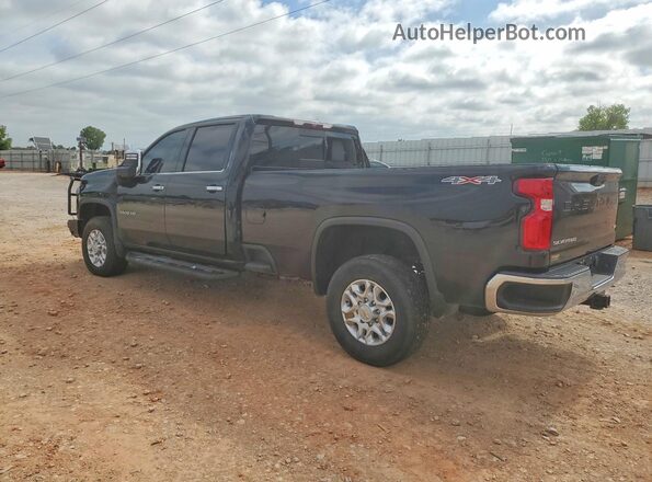 1GC4YUEY7NF324812 2022 CHEVROLET SILVERADO Black Rear left