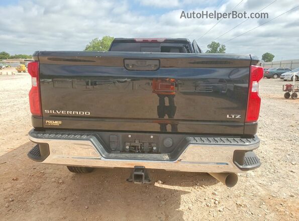 1GC4YUEY7NF324812 2022 CHEVROLET SILVERADO Black Rear view