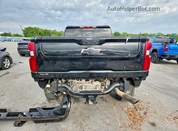 1GC4YVE70RF226935 2024 CHEVROLET SILVERADO Black Вид ззаду