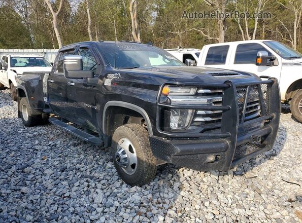 1GC4YVEY1NF319711 2022 CHEVROLET SILVERADO Black Передня права чверть
