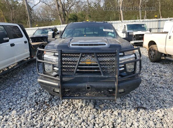 1GC4YVEY1NF319711 2022 CHEVROLET SILVERADO Black Вид спереду