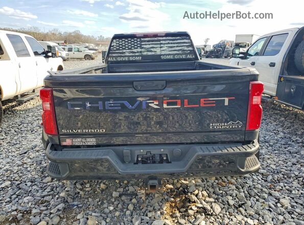 1GC4YVEY1NF319711 2022 CHEVROLET SILVERADO Black Вид ззаду
