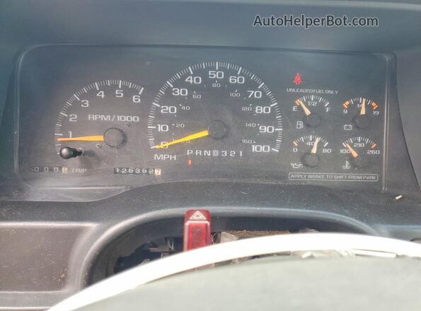 1GCGC24RXYR174627 2000 CHEVROLET GMT-400 Белый Вид щитка приборов