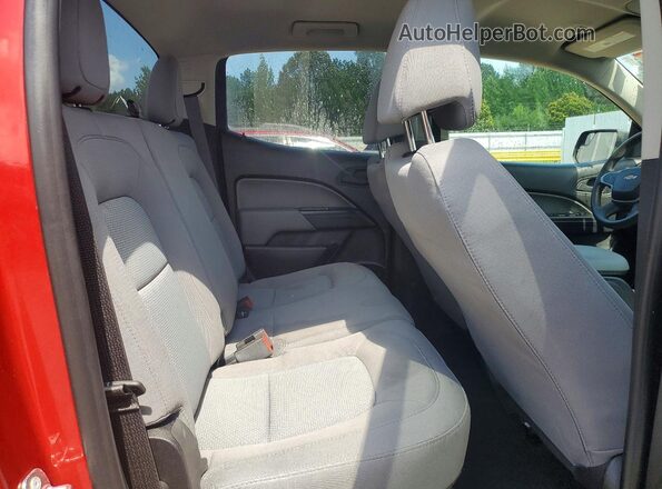 1GCGSBE31G1191620 2016 CHEVROLET COLORADO Orange Vista de los asientos traseros